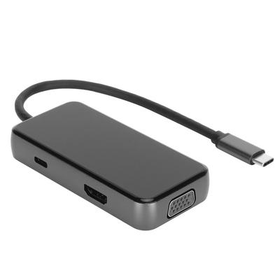 TypeC zu PDHDTVVGADPMINIDP Kabeladapter Tragbarer TypeC Multiport-Konverter