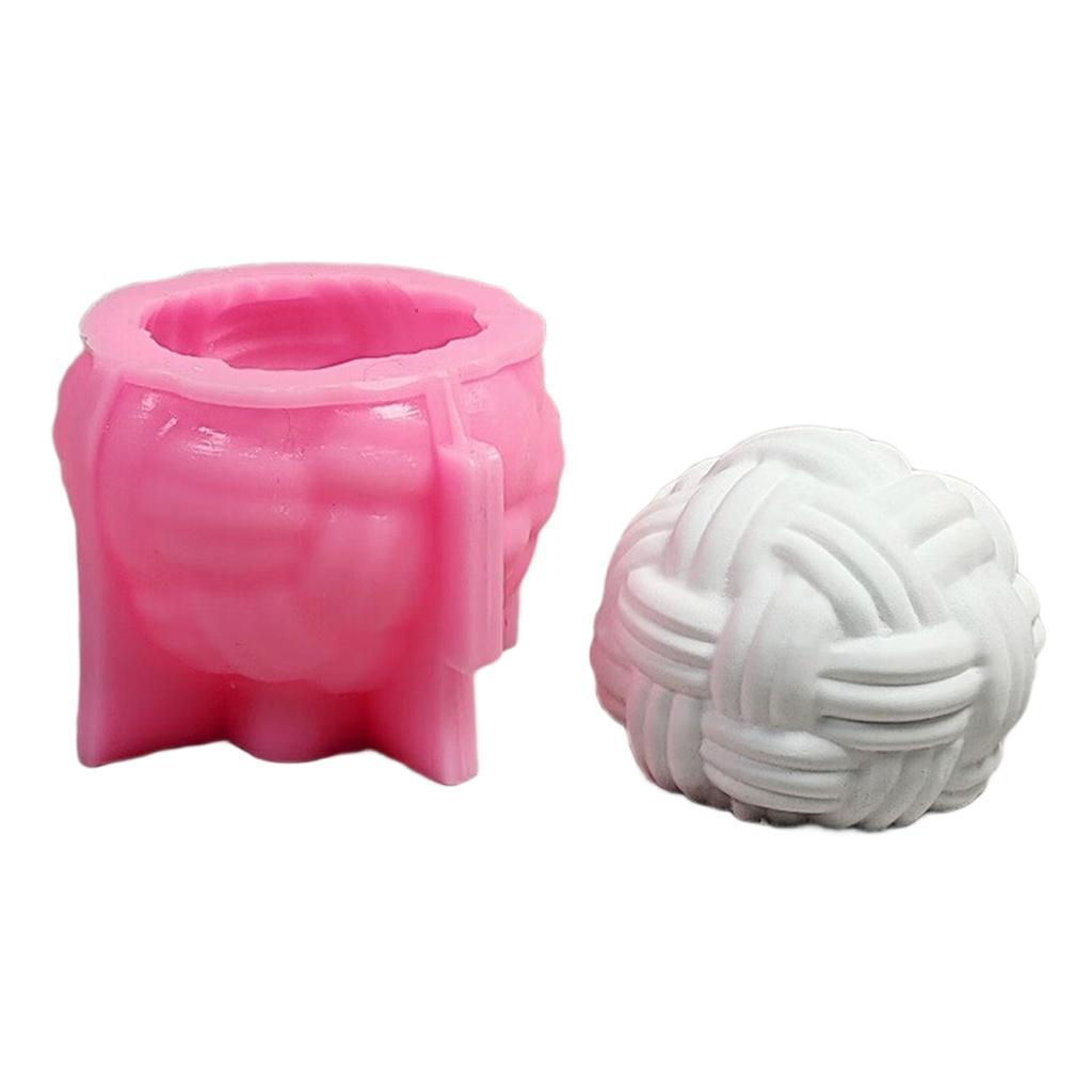 Silicone Moulds 3D Rope Knot Candle Molds Ornament Molds Epoxy Resin Molds Plasters Molds Castings Molds Soap Molds