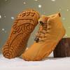 Five-finger Outdoor Sports Cotton Shoes Men and Women Plus Velvet Warm Boots Wear-resistant and Anti-skid Snow Boots Winter Thickened Couple Shoes