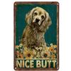 Metal Tin Signs Corgi Labrador Wall Decoration Plaque Vintage Art Poster Iron Painting for Man Cave Home Cafe Garden Club Bar