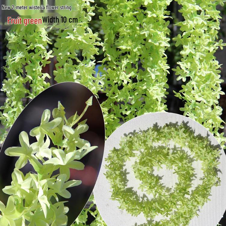 Silk Wisteria Flower Vine for Wedding Decor and Ceiling Hanging