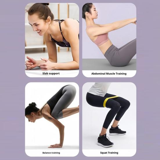Yoga Knee Pad Extra Thick Anti-slip Exercise Balance Pad Cushion Physical Therapy Stability Training Plank Pilates Elbow Joint Protector Kneeling Mat