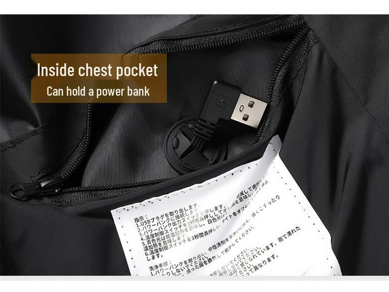 Smart Heating Vest with Graphene Technology – Available In 9, 13, 15, and 17 Heating Areas for Men & Women