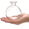 Set of 12 Small Glass Spheres Vase,h 4inch Unique Mini Low Sitting Vase,transparent Floral Centerpiece for Home Decor,wedding,floral Arrangement, Eve