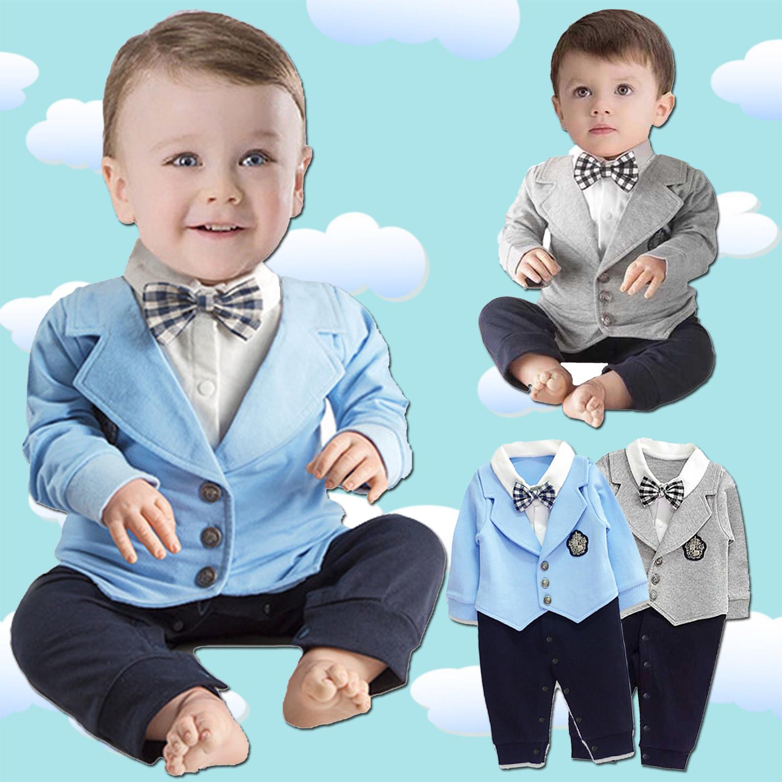 

Комбинезон с длинными рукавами и галстуком-бабочкой для новорожденных мальчиков, комбинезон, наряды