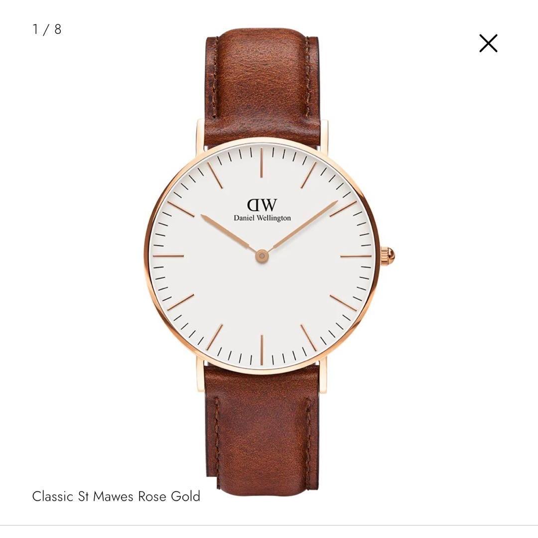 Used [DW] Classic St Mawes Rose Gold watch