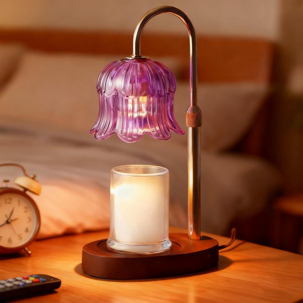 Romanticaromatherapy Wax Melting Lamp Melting Candle Lamp Bedroom Wax Melting Lamp Can Be Timed Dimming Aromatherapy Lampfragrance Birthday Gift