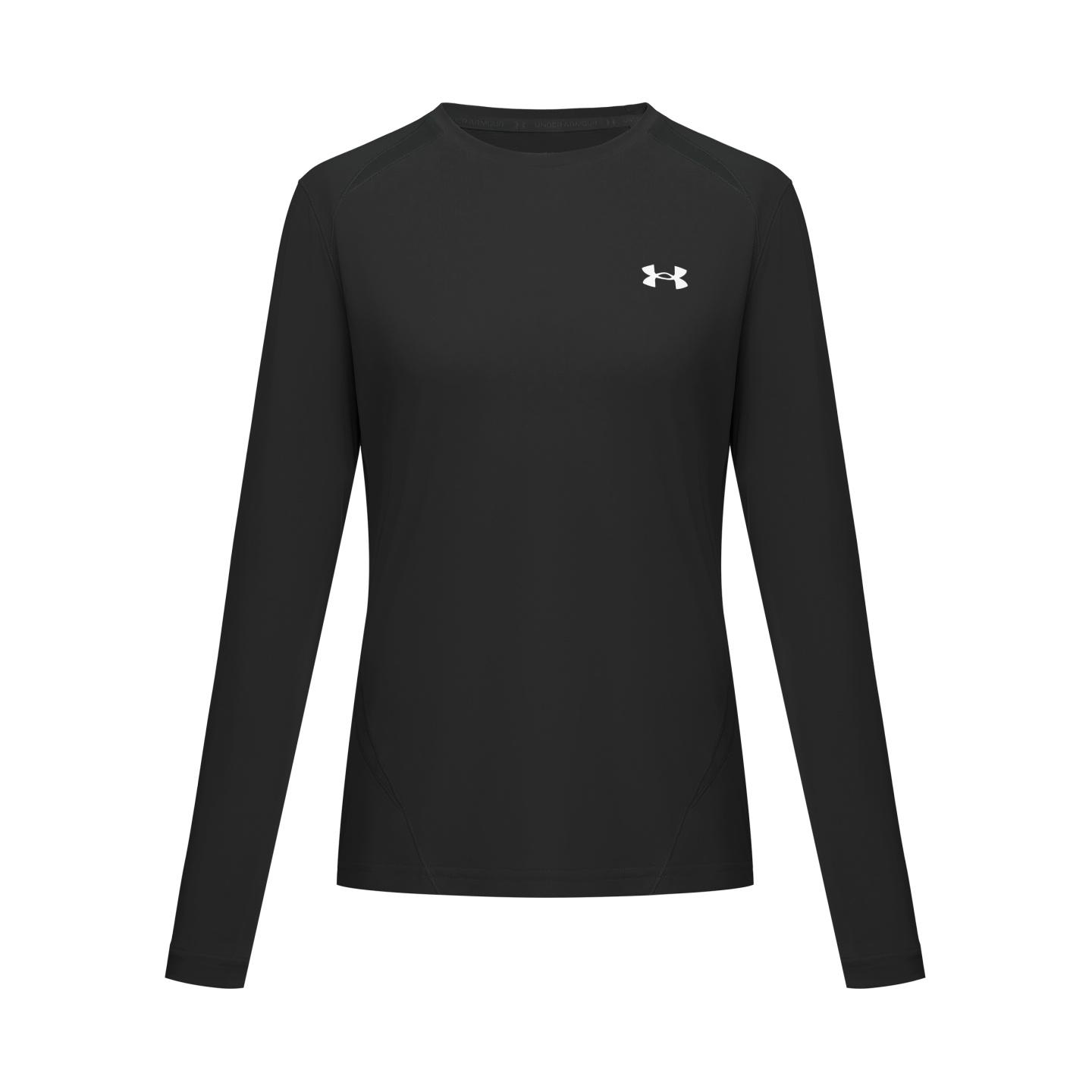 Under Armour Новинка Удобный Дышащий Легкий Повседневный Простой Фитнес Топ Женские топы 6014363-001 S