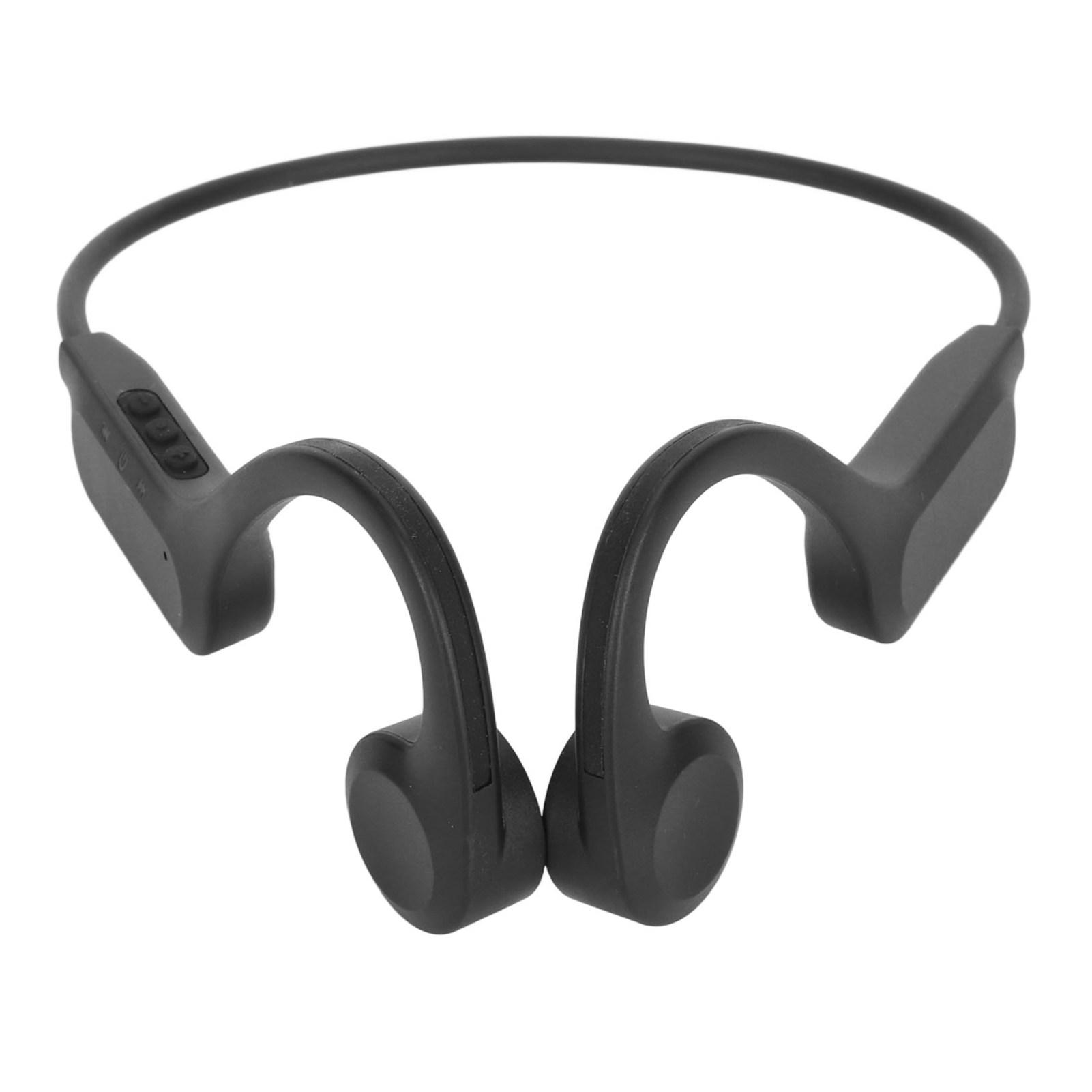 

Наушники с костной проводимостью Bluetooth 5.3 IP56 Водонепроницаемые Встроенный микрофон Открытые наушники Гарнитура для бега