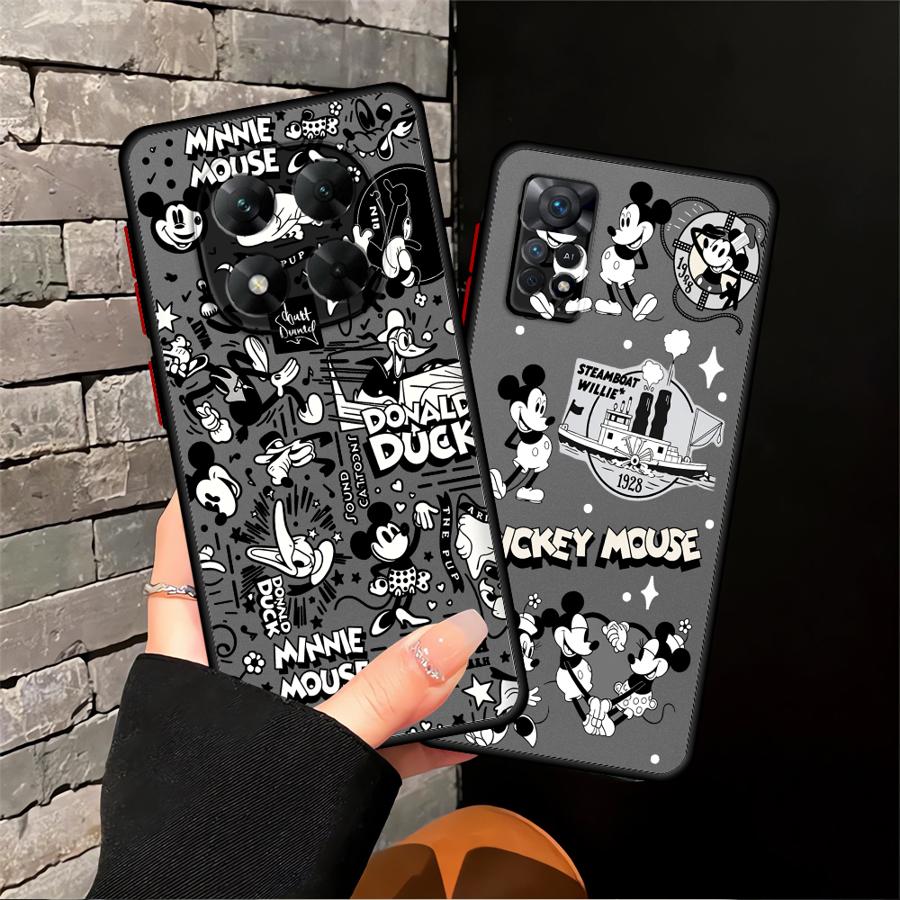 Funda Phone Cover Case for Xiaomi Redmi Note 15 A4 11 10 12 13C 14C 9S 13 14 Pro Plus Mickey
