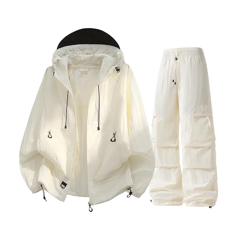 NASA MARVEL Men s Ice Silk Sun Protection Casual Set M
