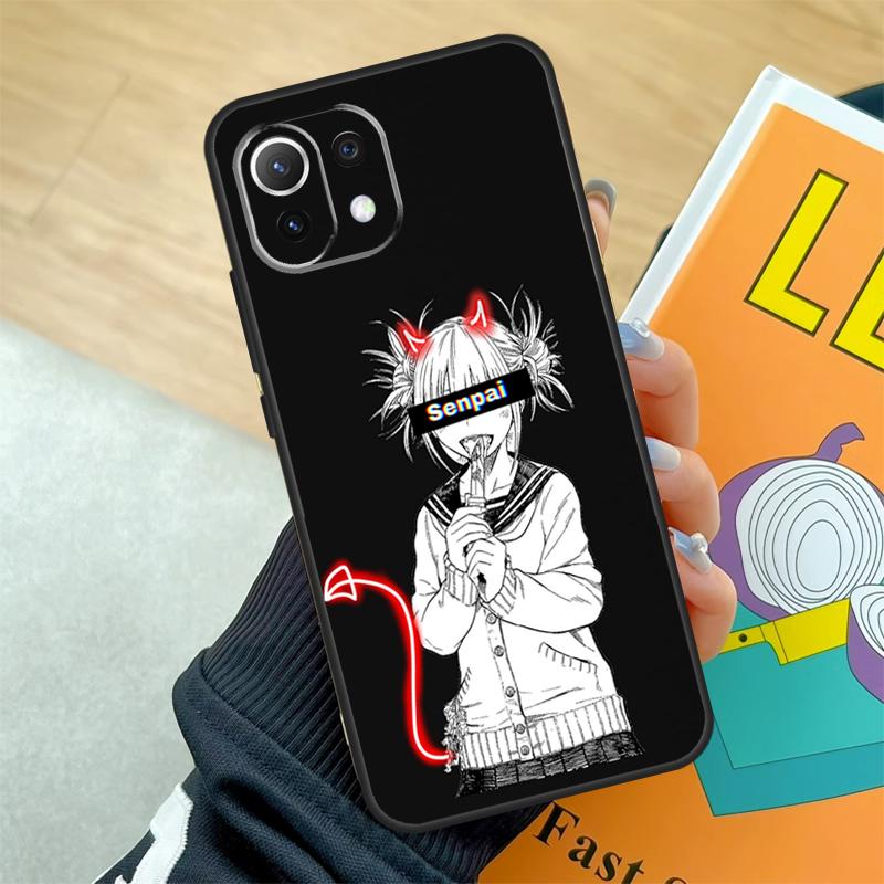 Waifu Anime Manga Senpai Girl Hülle für Xiaomi 15 Ultra 13 14 11T 12T 13T 14T Pro POCO X7 Pro X3 X5 X6 F5 F6 F7 Pro Coque