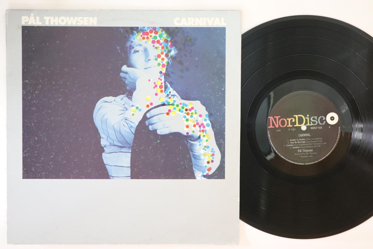 

LP Record PAL THOWSEN Carnival NORLP416 NORDISC 1981 Norway Jazz Used