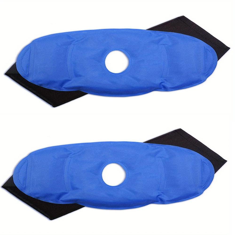 Knee Ice Pack for Injuries, Reusable Knee Cold Gel Pack Wrap Around Knee Cold Hot Compress for Knee Replacement Surgery Recovery