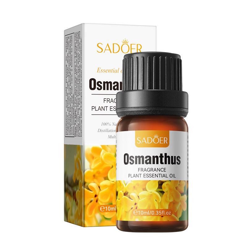 SADOER Aromatherapy Essential Oil Sakura Mint Vanilla Fragrance Massage Soothing Skin Care One Bottle Multi-Use Essential Oil