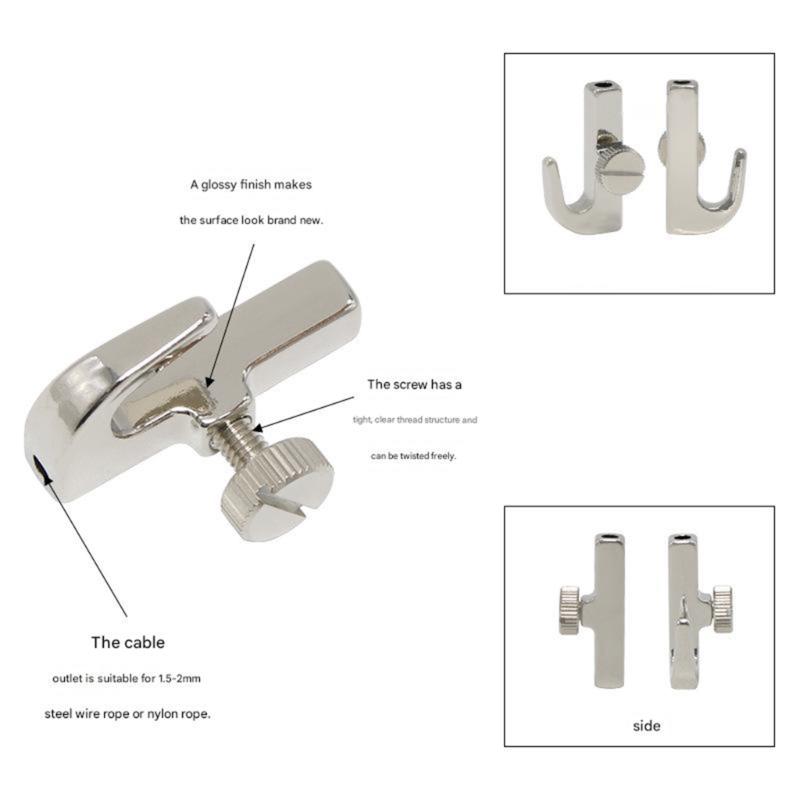 Adjustable Metal Picture Rail Hooks For Gallery Art Hanging Easy Installation Painting Accessories Hangers