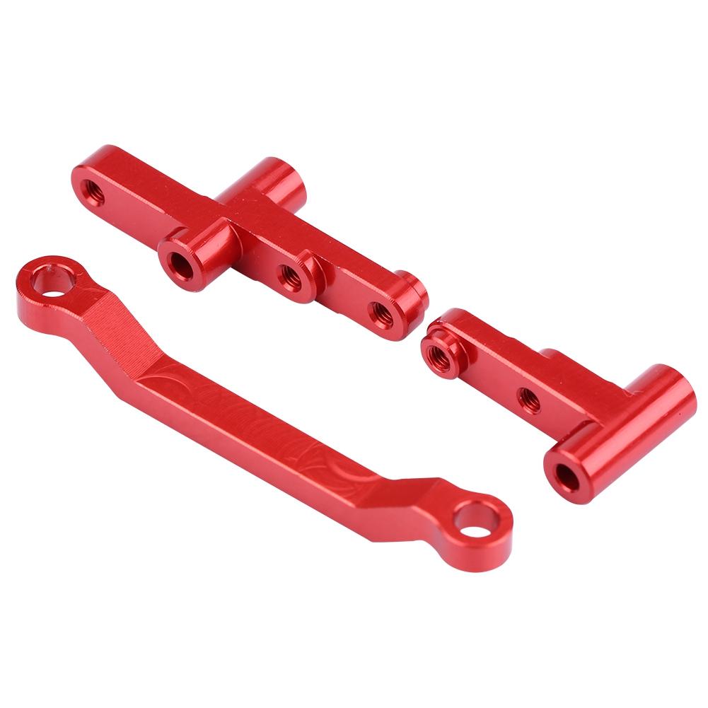 Steering Servo Saver Complete for HIMOTO E10MTL E10MT E10BP 1 10 Scale RC Car (Red)