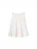 Elegant Korean Style A-Line Knit Skirt: High-Waisted, Slimming, Pleated, Versatile, Age-Reducing - Autumn/Winter 2025 Collection.