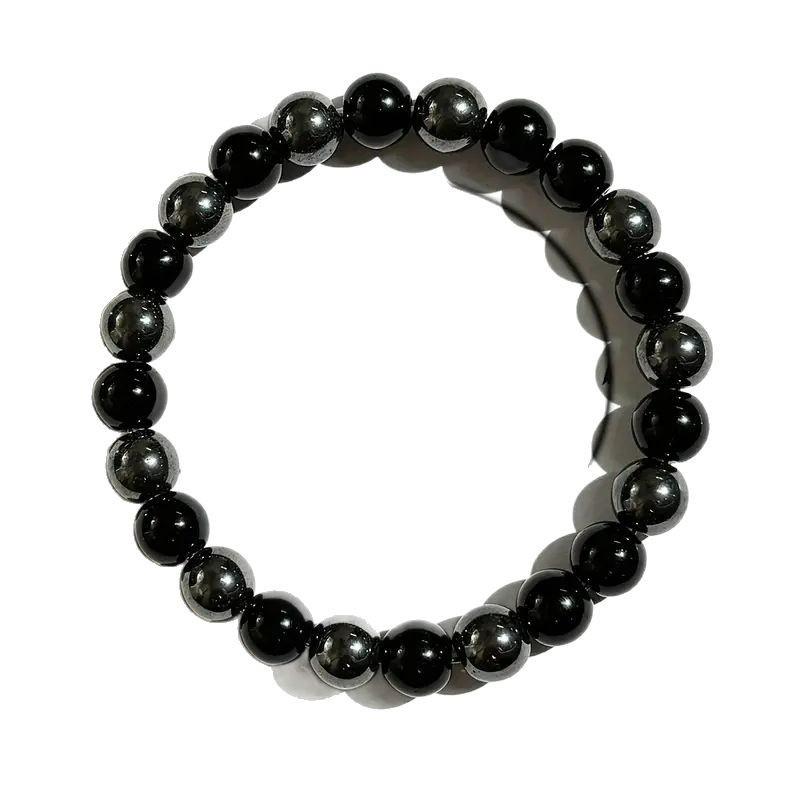 Obsidian Bracelet: Fashionable, Minimalist Bracelet 8mm