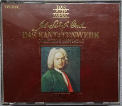CD JOHANN SEBASTIAN BACH - Das Kantatenwerk Vol. 12 835283 TELDEC Germany Classical Used