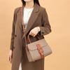 Summer High Quality Texture European and American Style Crocodile Pattern Color Blocking Versatile Women's Bag Shoulder Bag Crossbody Handbag