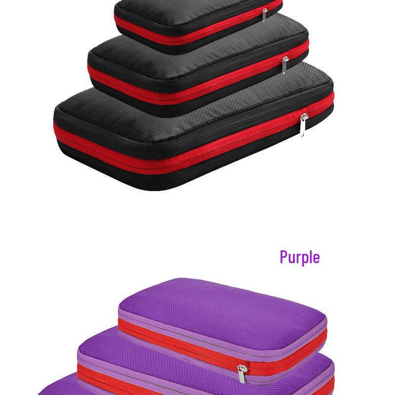 Waterproof Multifunctional Compression Travel Bag with Zipper for Clothing and Suit Storage