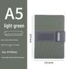 Custom Vintage Soft Leather Notebook with Buckle - A5/B5 Business Meeting Record Book with Logo Printing