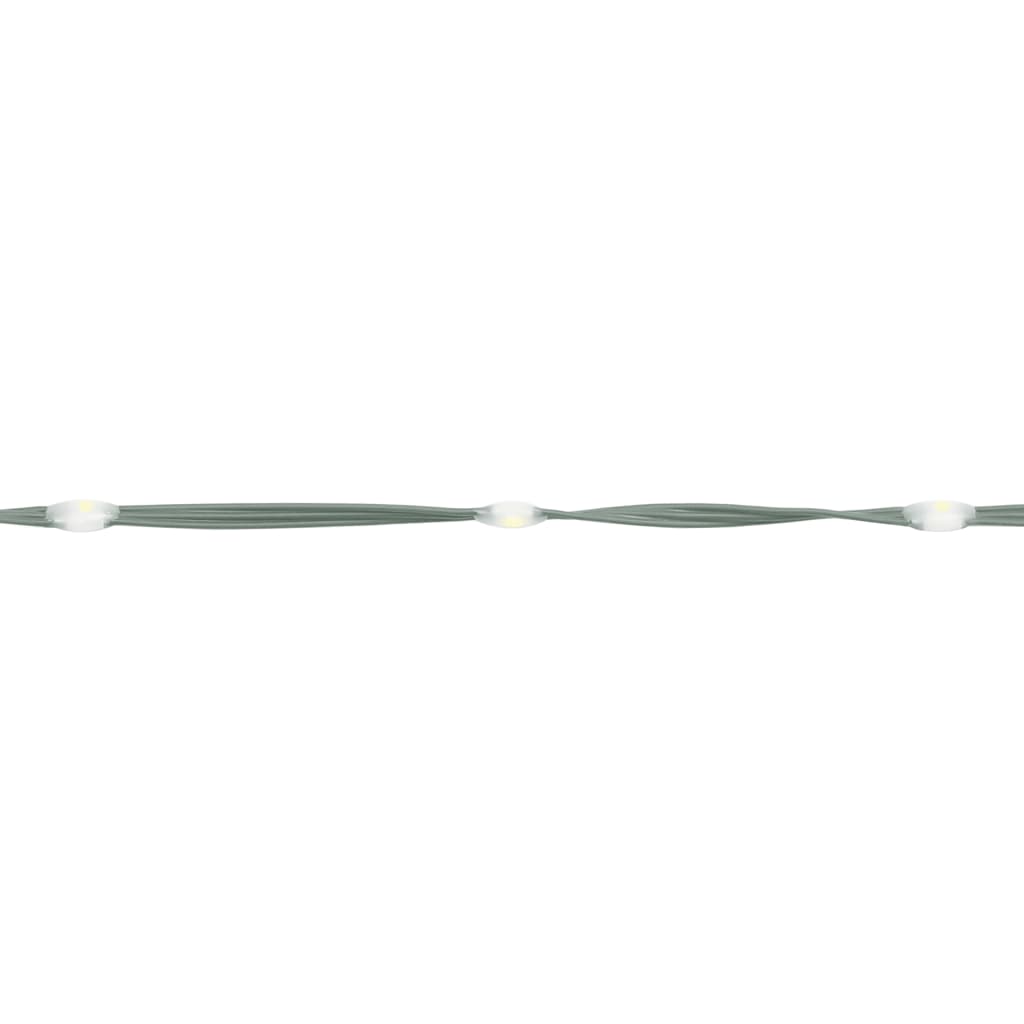LED Christmas Tree with Ground Spikes 570 Cold White LEDs 300 cm