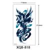 Small Full Arm Tattoo Sticker, Flower Letters, Plain Flower Tattoo Sticker Tattoo