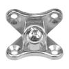 12pcs Heavy Duty Zinc Alloy 90 Degree Removable Corner Braces Nickel Plated Butterfly Corner Brackets For Cabinet & Furniture