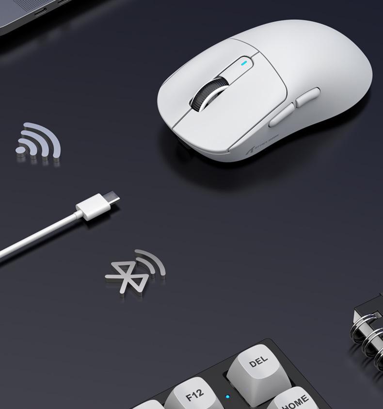 Attack Shark X3 Lightweight PAW3395 Tri-Mode Wireless Gaming Mouse