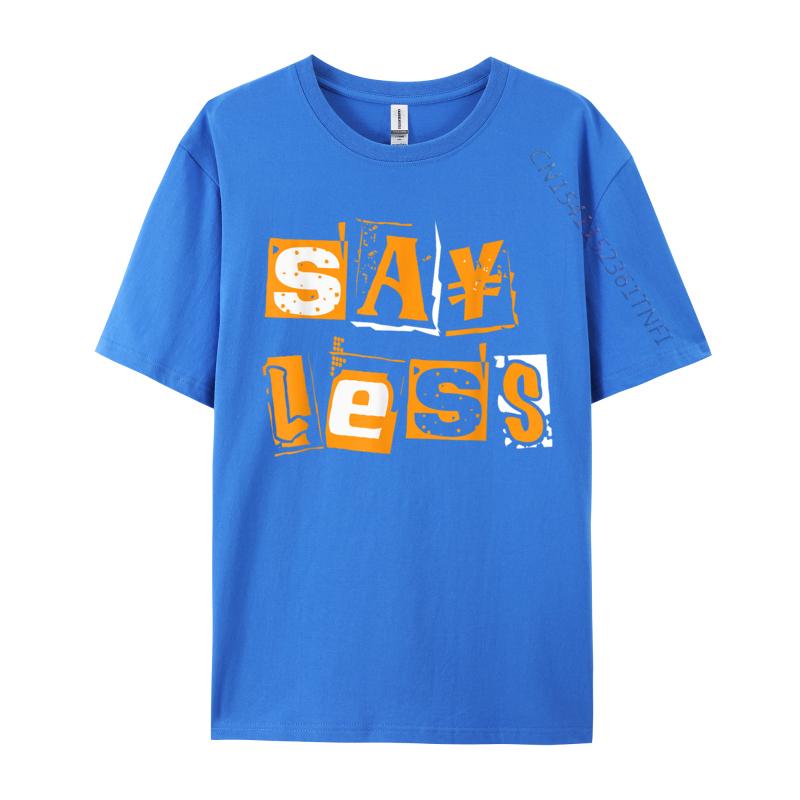 Oranžová Méně Mluvte Oranžová Barva Vtipné Prémiová Bavlna Camisa Top Tričko Harajuku Tričko Pro Muže Dominující