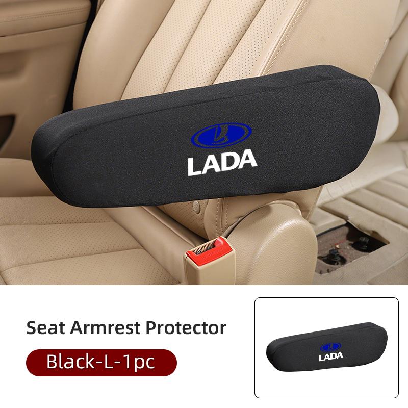 AGRWZB1 Car Seat Armrest Protector Elbow Support Pad Arm Rest Cover Interior For Lada Priora Sedan Sport Kalina Granta Vesta Niva Largus