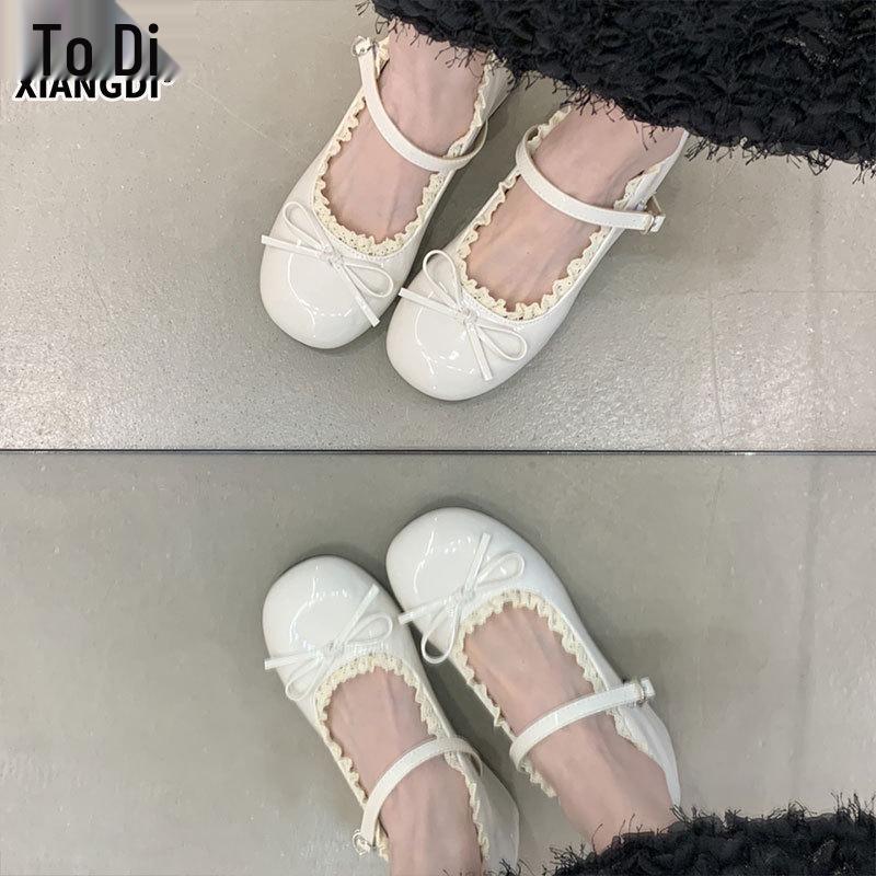 Women s Silver Chunky Heel Mary Jane Shoes - Genuine Leather, Summer 2025 Collection 35