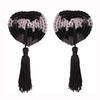 Sex Underwear Accessories Heart-shaped chest stickers Silicone bra Fringe-shaped sequins Sex cream stickers