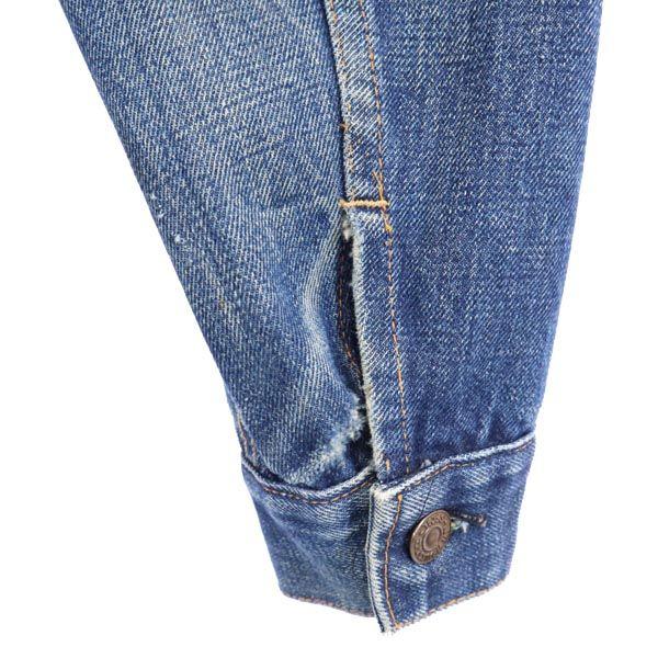 Levi's 60s 70s Big E 558 3rd Long Button Back 525 Long sleeve Denim Jacket Men's Used