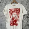 T-shirt unisexe style vintage Jefferson Airplane Rock Band à manches courtes