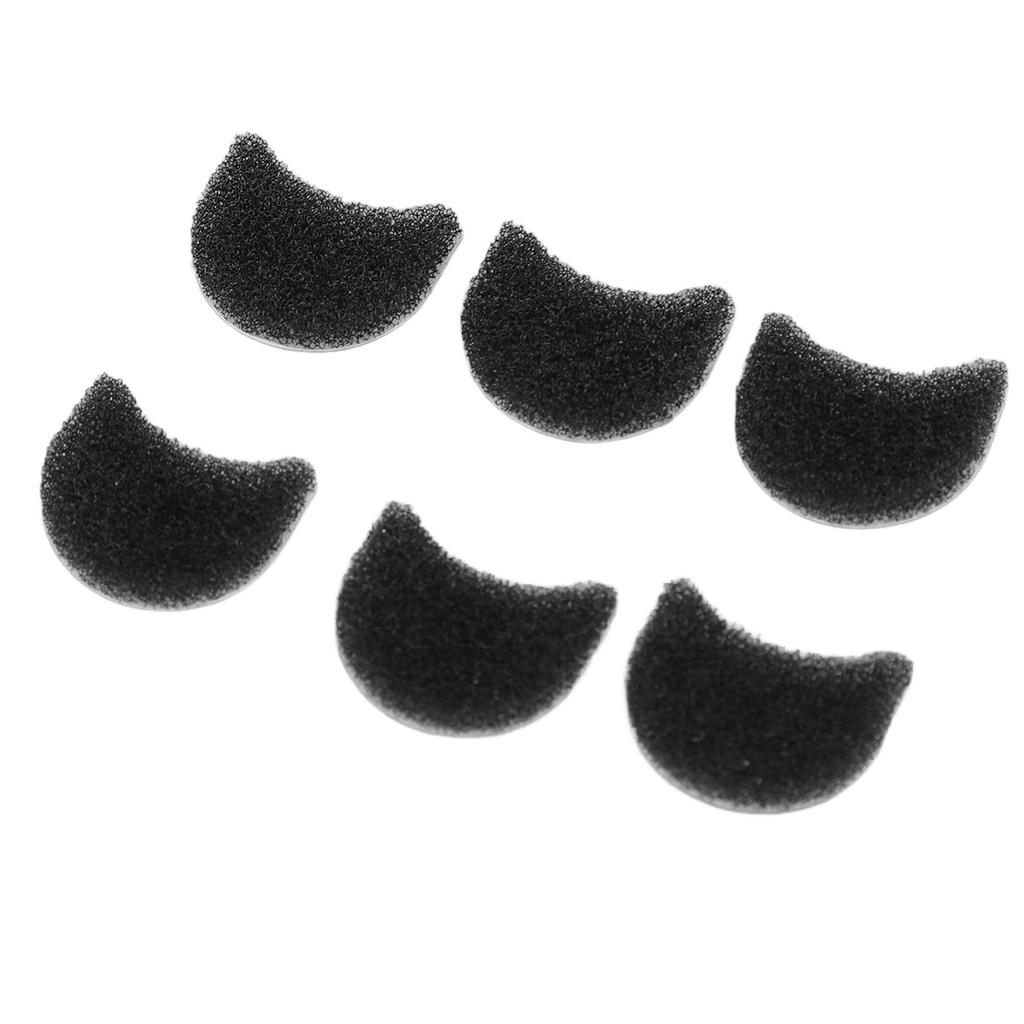 6PCS Action Camera Mic Wind Muff Sponge Noise Reduction Portable Mic Windscreen for GO 3 GO 3S