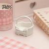 3D Printed Bow Storage Basket, Portable Rounded Design Lipstick Sundries Holder for Entryway Desktop Vanity Tabletop, Girly Style Home Organizer