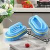 2Pcs Flexible Plastic Sponge Cleaning Fibre Cotton Bathroom Bathtub Brush With Handle