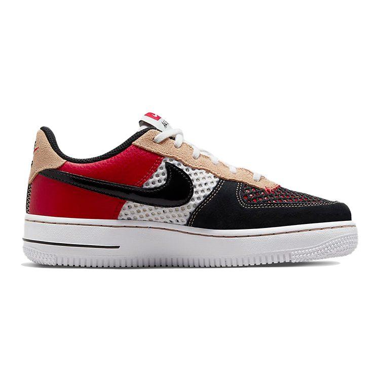 Nike Air Force 1 'Alter And Reveal' Low Top Skateboard Shoes Black Red Unisex DO6113-100