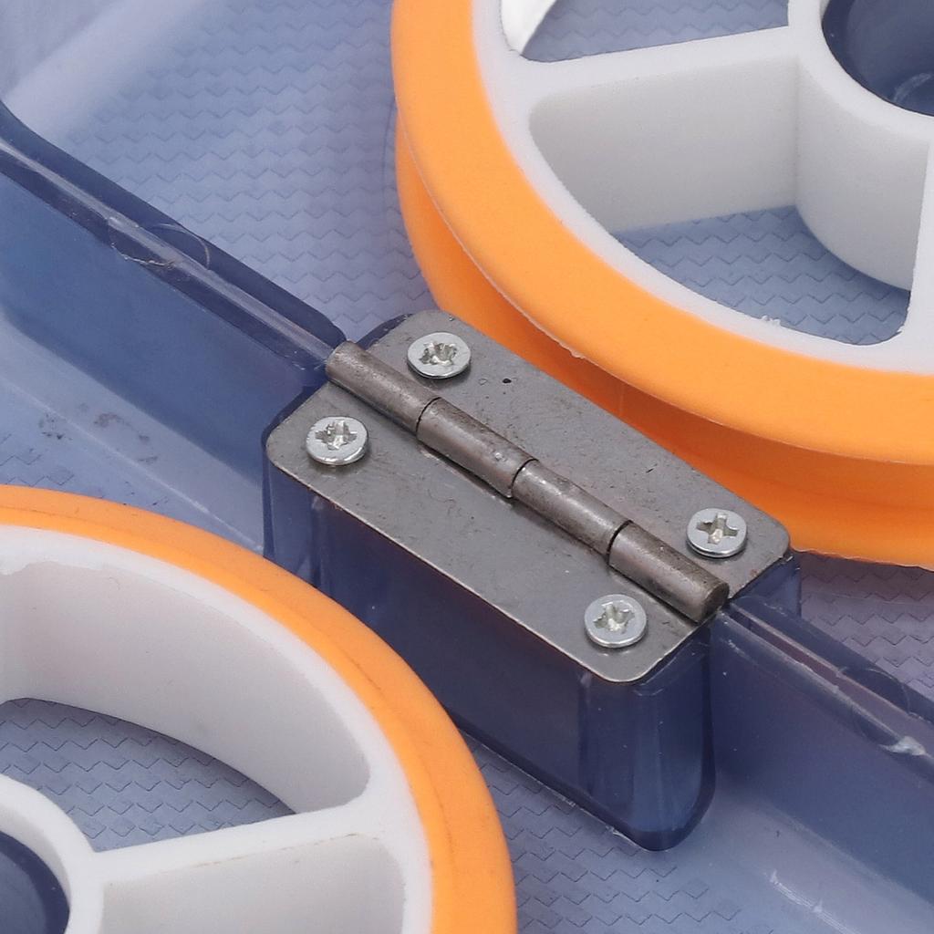 Suporturi de Depozitare pentru Fir de Pescuit 6 Buc Multifuncțional Portabil Tamburi de Spumă Carcasă Suport pentru Fire de Pescuit Cârlige și Plumbi