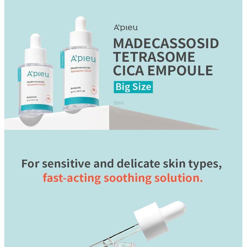 A'PIEU Madecassoside Tetrasome CICA Ampoule Jumbo