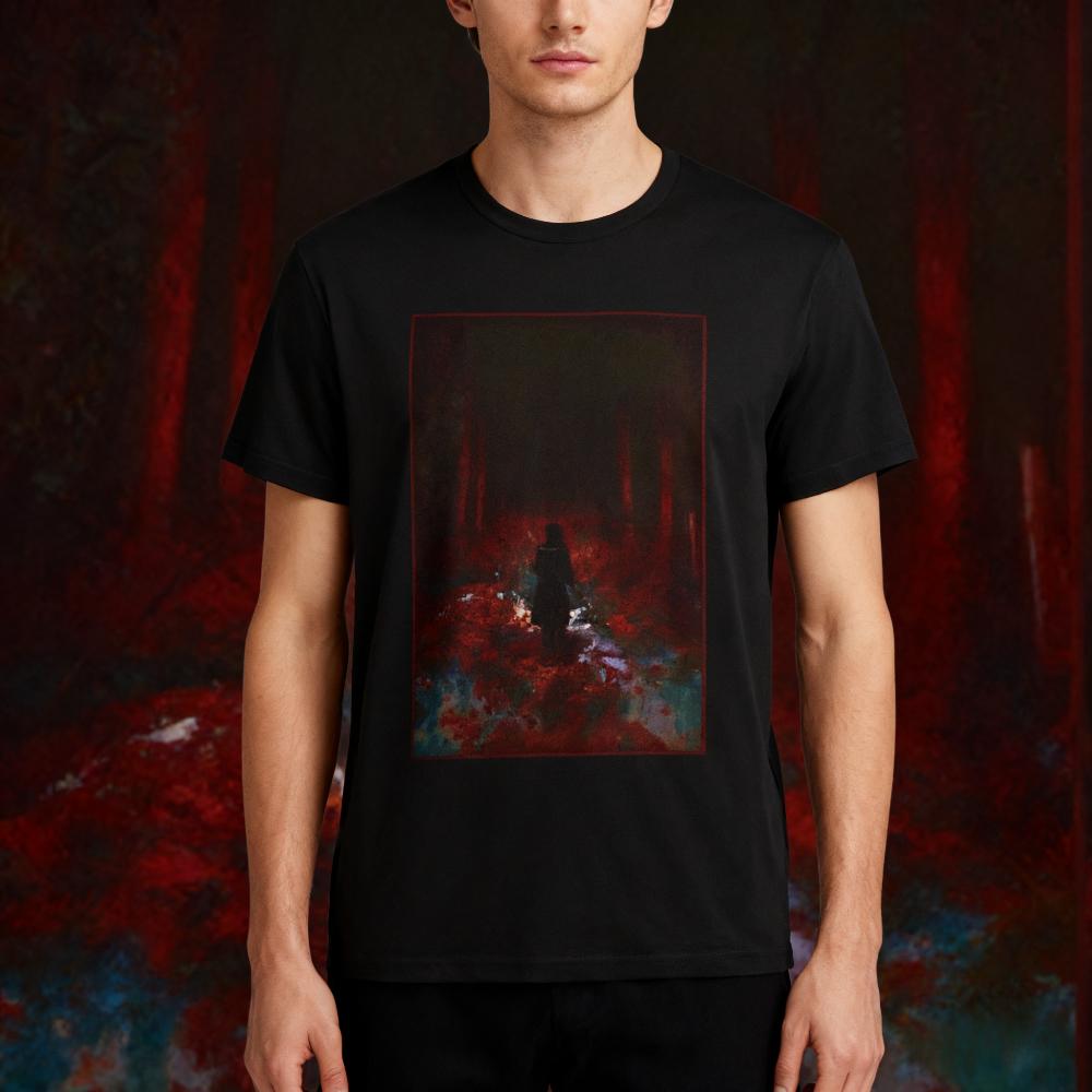 Silent Hill F T-Shirt Vintage Japanischer Stil Unisex Shirt Geschenk für Frau Mann Silent Hill Die Neueste Serie Spiel Tee Baumwoll Oberteile