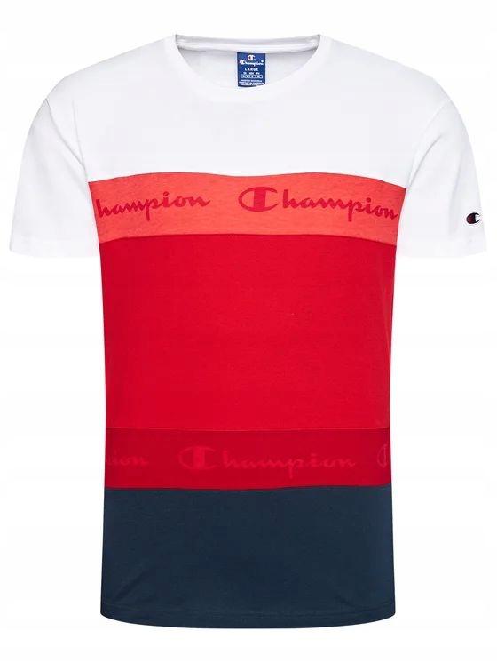 SuperMerchantEU Y3734 Champion T-shirt Ombr&eacute; Streep 215948 Regular Fit XS/S