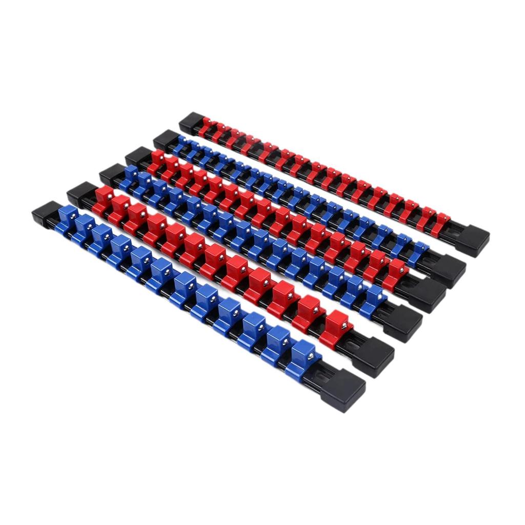 Socket Storage Holder Rack for 1/2 Inch, 1/4 Inch, and 3/8 Inch Tools