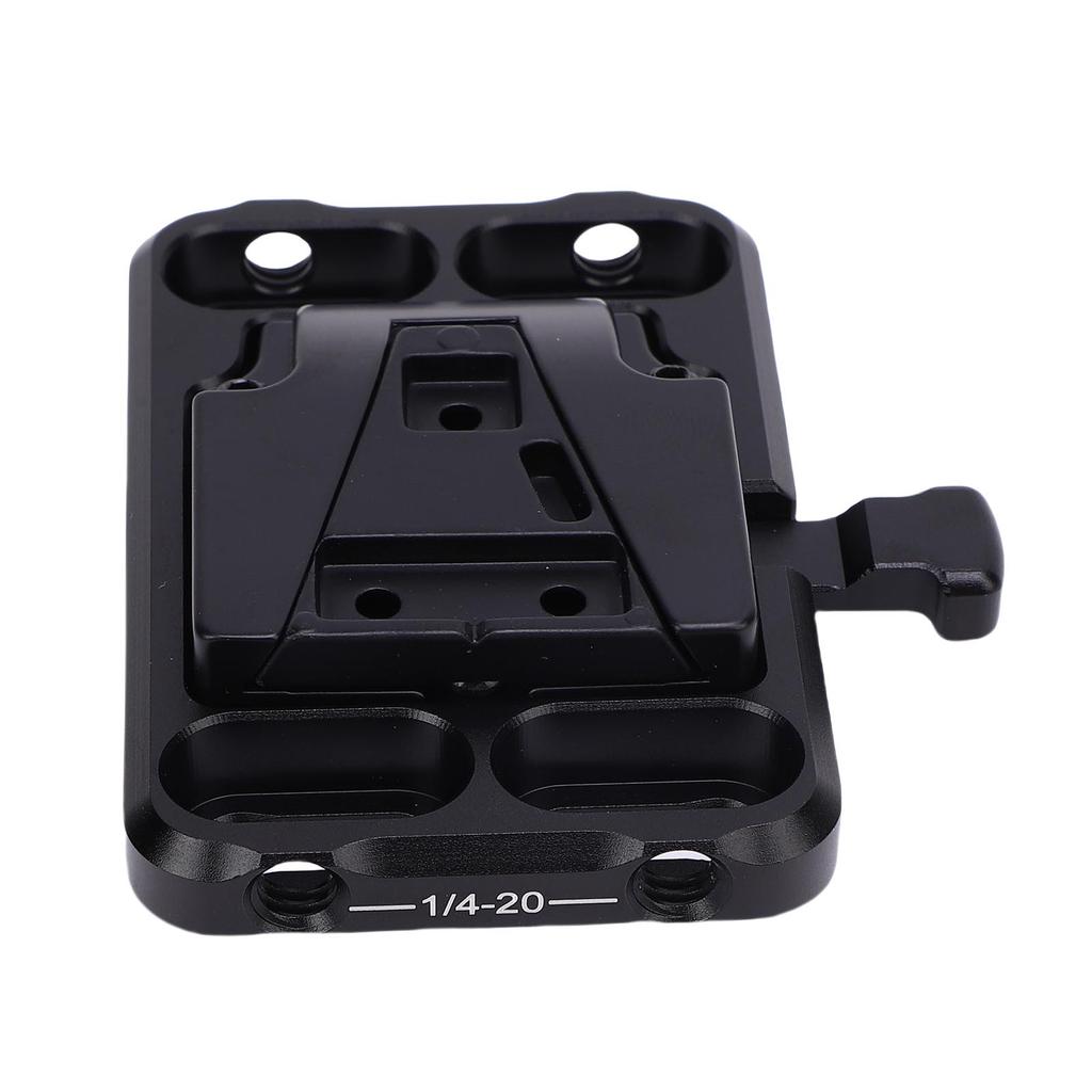 V Mount Battery Plate 1 4in 3 8in Threaded Holes Universal V Lock Battery Mounting Plate for Camera Cage Rig