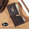 Slim Men's Wallet with Multiple Card Slots - Durable and Stylish Accessory for Everyday Use