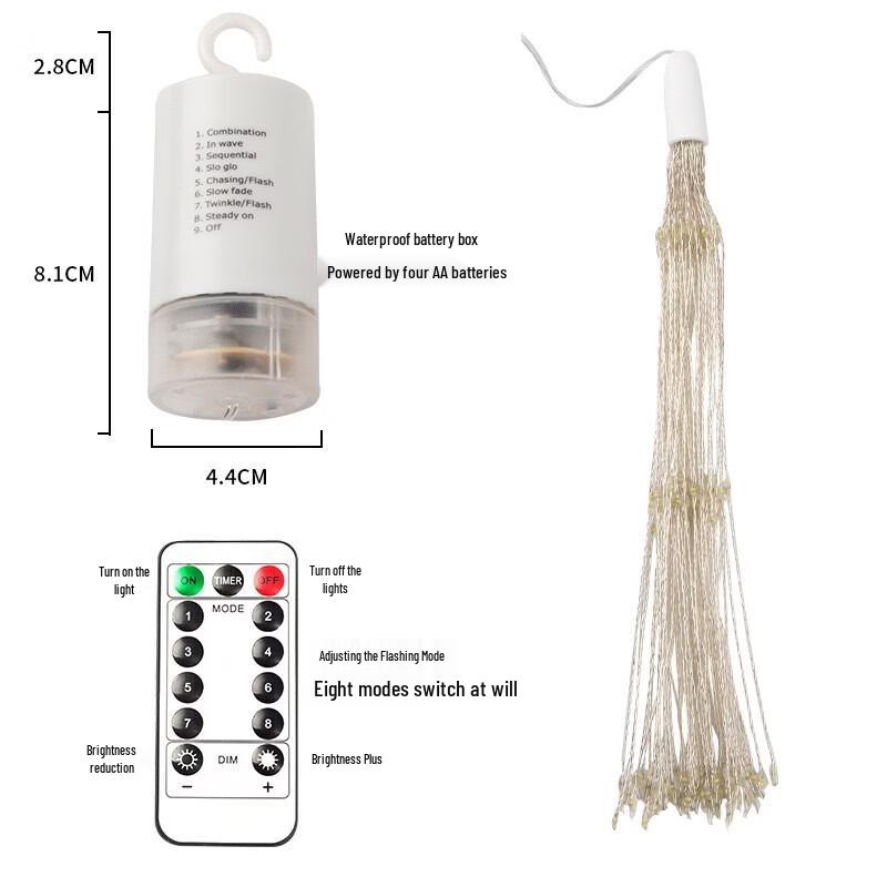 OEING Outdoor Waterproof Fireworks Copper Wire Light