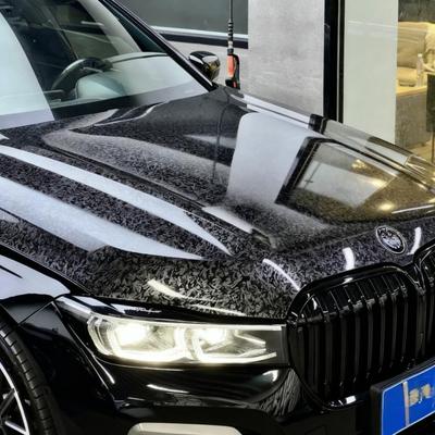 Forged Carbon Fiber Wrap for Cars, High Gloss Car Wrap, PVC Self-Adhesive Auto Decal Film Body Interior Wrapping Folie Stickers